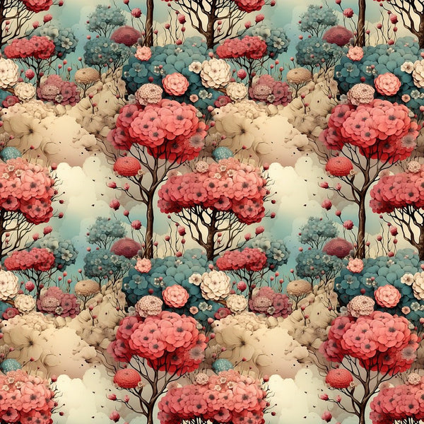 Dreamland Forest Pattern 7 Fabric - ineedfabric.com
