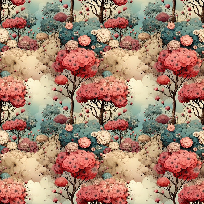 Dreamland Forest Pattern 7 Fabric - ineedfabric.com