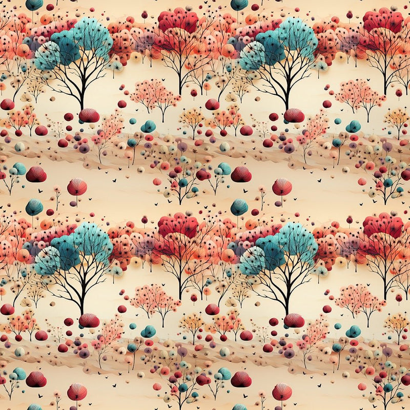 Dreamland Forest Pattern 9 Fabric - ineedfabric.com