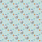 Dreams of Outerspace Shuttles Fabric - Light Blue - ineedfabric.com