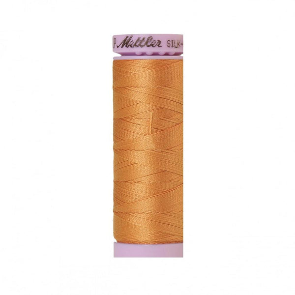 Dried Apricot Silk-Finish 50wt Solid Cotton Thread - 164yd - ineedfabric.com