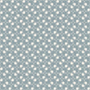 Earthy Tones Geometric Blue Fabric - ineedfabric.com