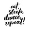 East Sleep Dance Fabric Panel - ineedfabric.com