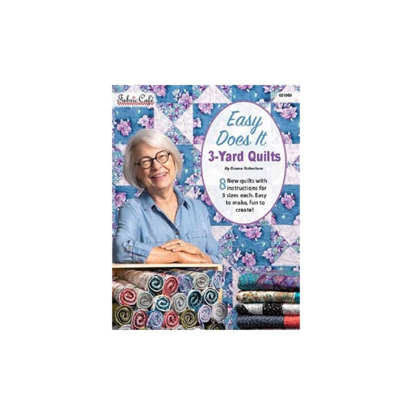 Easy Does It 3 Yard Quilts Pattern Book - ineedfabric.com