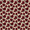 Edgar Allen Poe Crimson Roses 1 Fabric - ineedfabric.com