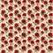 Edgar Allen Poe Crimson Roses 4 Fabric - ineedfabric.com