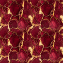 Elegant Marble - Maroon Fabric - ineedfabric.com