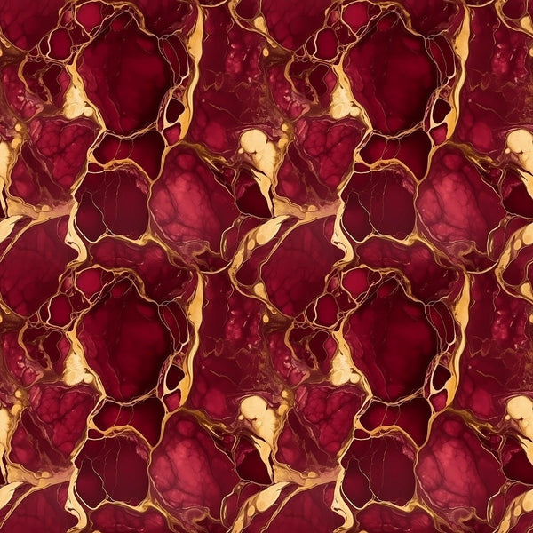 Elegant Marble - Maroon Fabric - ineedfabric.com