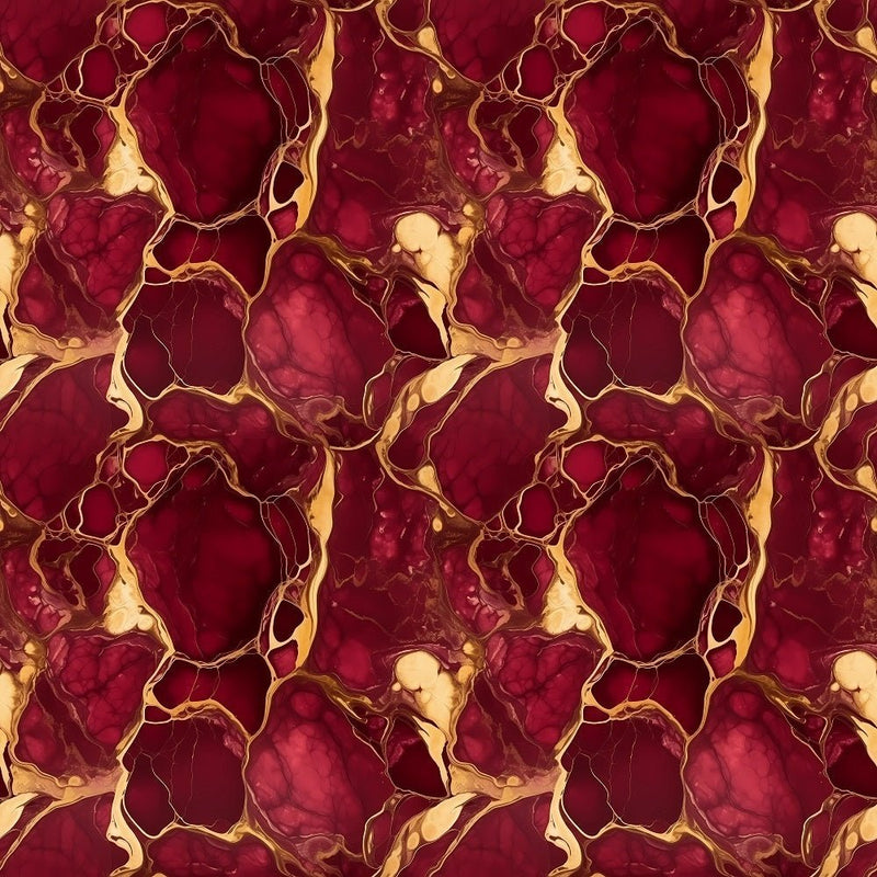 Elegant Marble - Maroon Fabric - ineedfabric.com