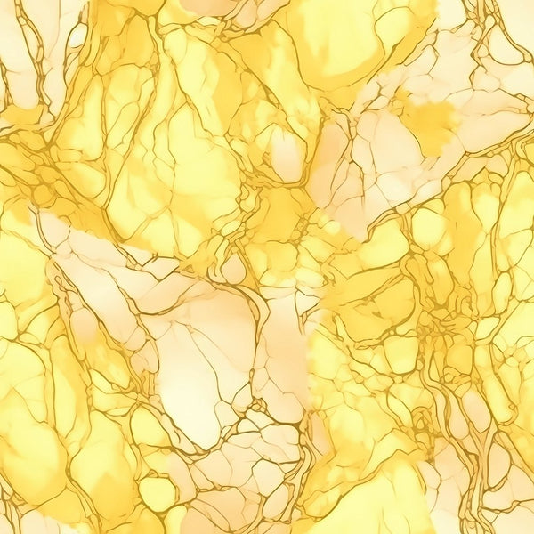 Elegant Marble - Yellow Pastel Fabric - ineedfabric.com