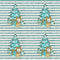 Elegant Nutcracker Christmas Trees on Stripes Fabric - Tan - ineedfabric.com