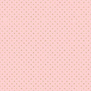 Elegant Nutcracker Gold Dots Fabric - Pink - ineedfabric.com