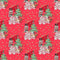 Elegant Nutcracker Merry Christmas Allover Fabric - Red - ineedfabric.com