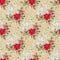 Elegant Nutcracker Merry Christmas Swirls Fabric - Tan - ineedfabric.com