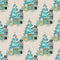 Elegant Nutcracker Next to Tree Dots Fabric - Tan - ineedfabric.com
