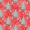 Elegant Nutcracker Next to Tree Fabric - Red - ineedfabric.com