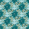 Elegant Nutcracker Poinsettias on Damask Fabric - Blue - ineedfabric.com
