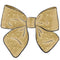 Elegant Nutcracker Ribbon Fabric Panel - Gold - ineedfabric.com