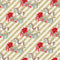Elegant Nutcracker Rocking Horse Stripes Fabric - Tan - ineedfabric.com