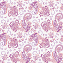 Elegant Paisleys Fabric - Cinnabar-Purple - ineedfabric.com