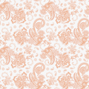Elegant Paisleys Fabric - Copper River - ineedfabric.com