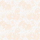 Elegant Paisleys Fabric - Pizazz Peach - ineedfabric.com