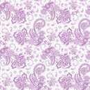 Elegant Paisleys Fabric - Soft Purple - ineedfabric.com