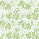 Elegant Paisleys Fabric - Spring Green - ineedfabric.com