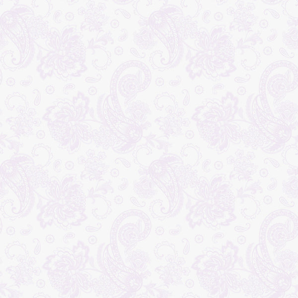 Elegant Paisleys Fabric - Vintage Violet - ineedfabric.com