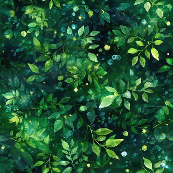 Emerald Forest Pattern 3 Fabric - ineedfabric.com