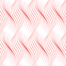 Endless Waves Fabric - Cinnabar - ineedfabric.com