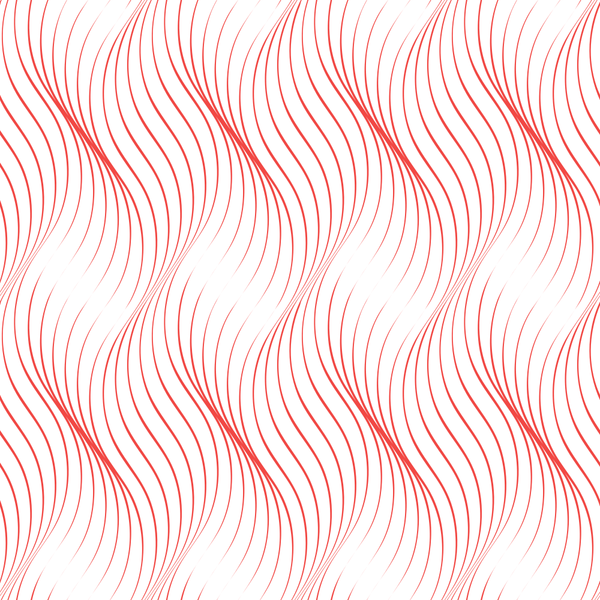 Endless Waves Fabric - Cinnabar - ineedfabric.com