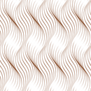 Endless Waves Fabric - Russet - ineedfabric.com