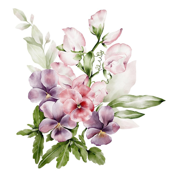 Floral Pins – The English Garden