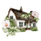 English Garden Floral Cottage Fabric Panel - ineedfabric.com