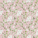 English Garden Sweet Pea Fabric - Pink - ineedfabric.com