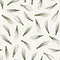 Evergreen Forest Pine Needles Fabric - White - ineedfabric.com
