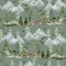 Evergreen Forest Scene 6 Fabric - Green - ineedfabric.com