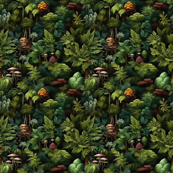 Exotic Dense Jungle Fabric - ineedfabric.com