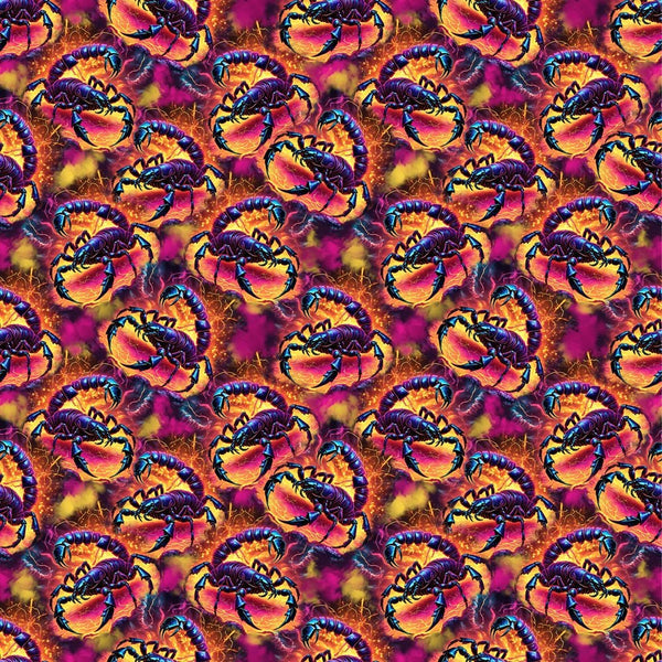 Exotic Scorpion Fabric - ineedfabric.com