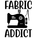 Fabric Addict Fabric Panel - Black/White - ineedfabric.com