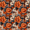 Fall Flowers on Plaid Fabric - ineedfabric.com