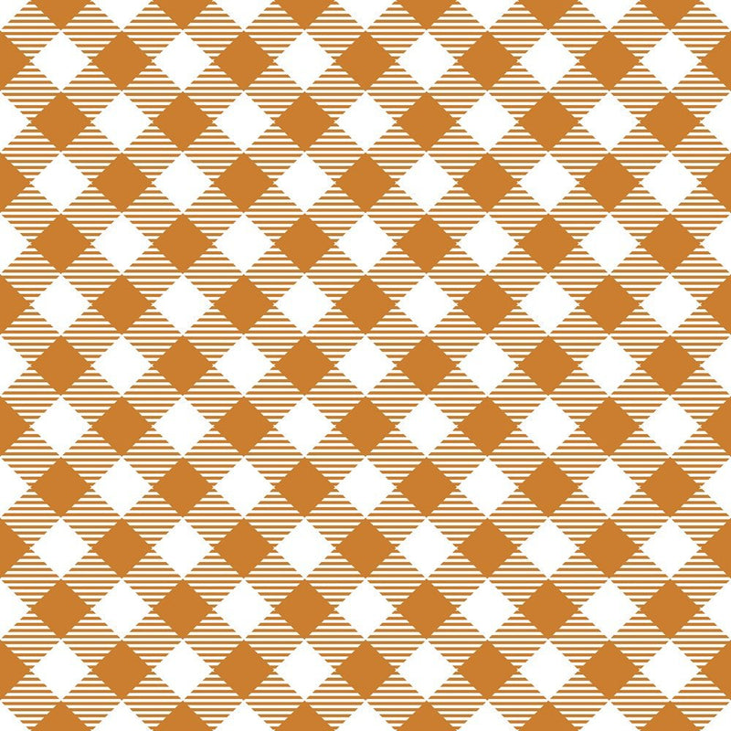 Fall Plaid Pattern 11 Fabric - ineedfabric.com