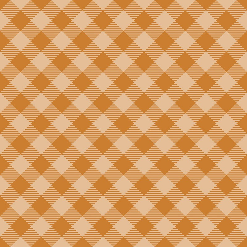 Fall Plaid Pattern 17 Fabric - ineedfabric.com