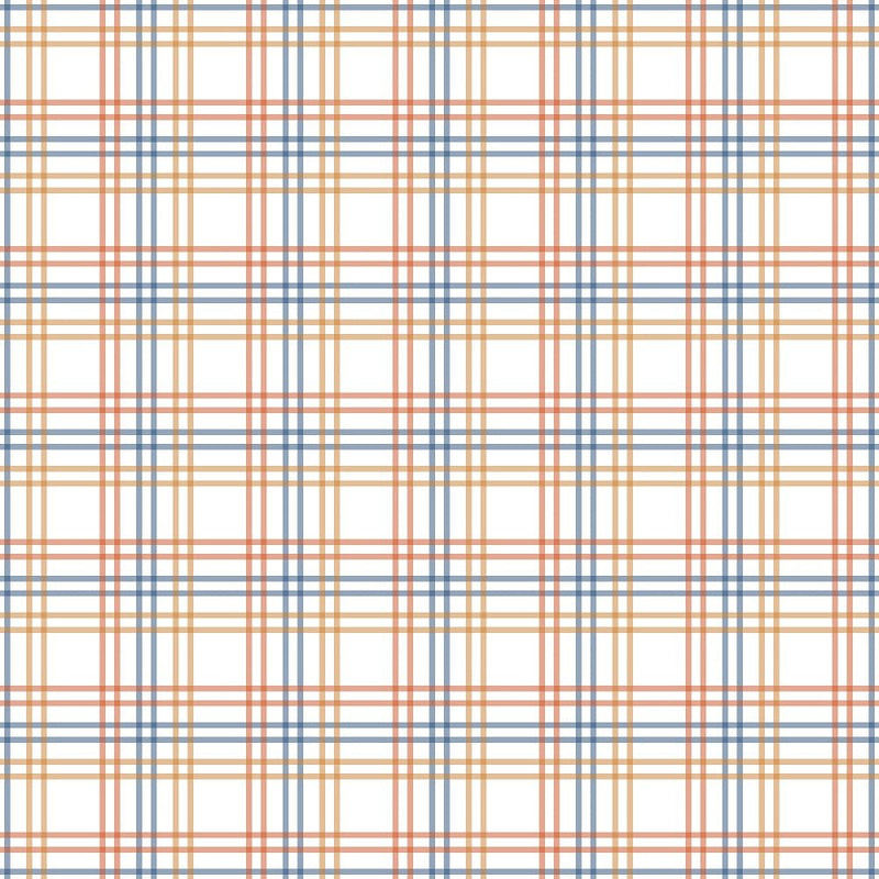 Fall Plaid Pattern 9 Fabric - ineedfabric.com