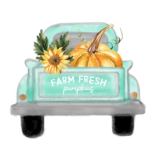 Farm Fresh Pumpkins Fabric Panel - ineedfabric.com