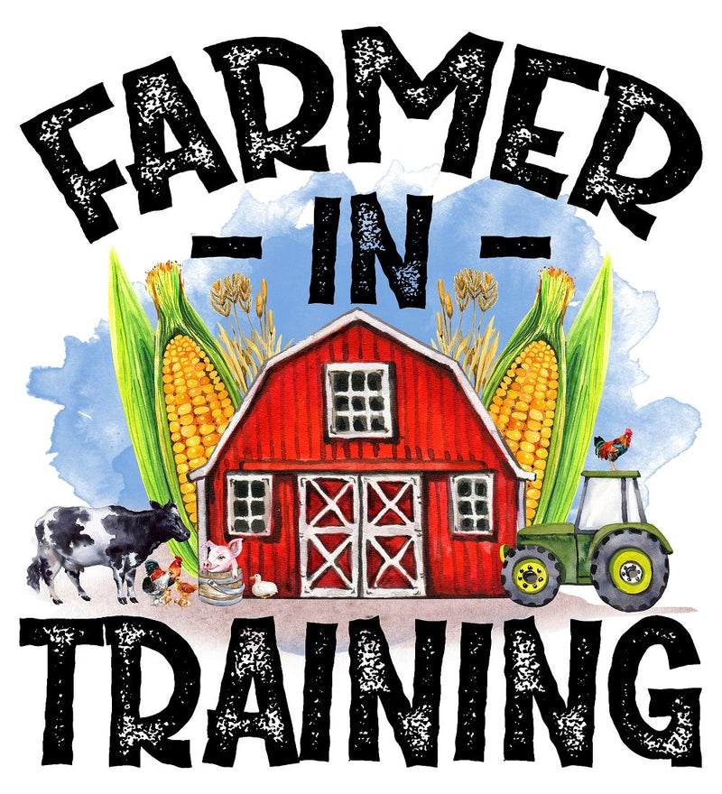 Farmer in Training Fabric Panel - ineedfabric.com