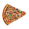 Fast Food Pizza Fabric Panel - ineedfabric.com