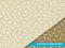 Feathers and Dots Fabric, Tone on Tone - Tan - ineedfabric.com