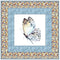 Feeling Blue Butterfly Wall Hanging 42" x 42" - ineedfabric.com